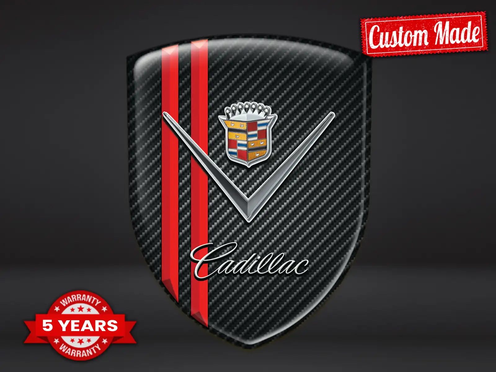Cadillac Autocollants Pare-Chocs Limité Course Moderne R